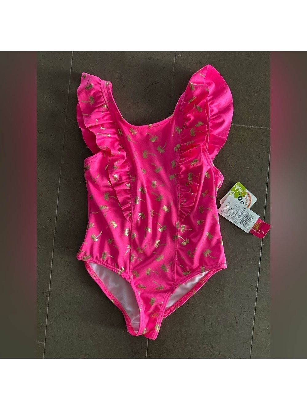 Palm Tree Swimsuit size 6